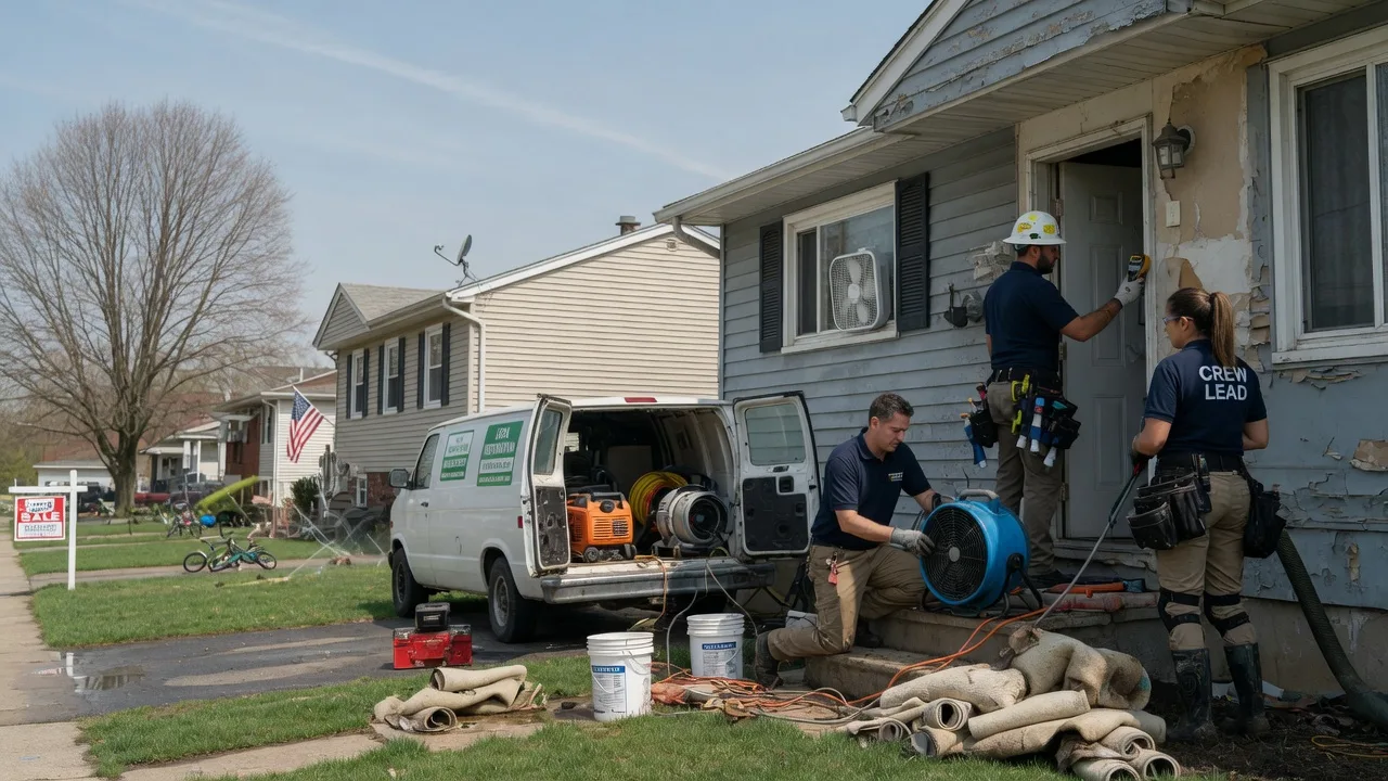 Flood Cleanup in Blackwater, VA near me
