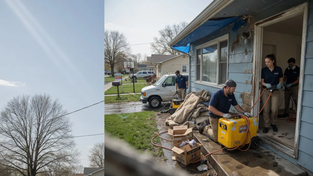 Basement Flood Cleanup in Blackwater, VA near me
